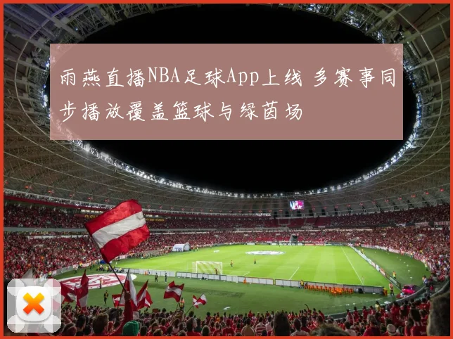 雨燕直播NBA足球App上线 多赛事同步播放覆盖篮球与绿茵场